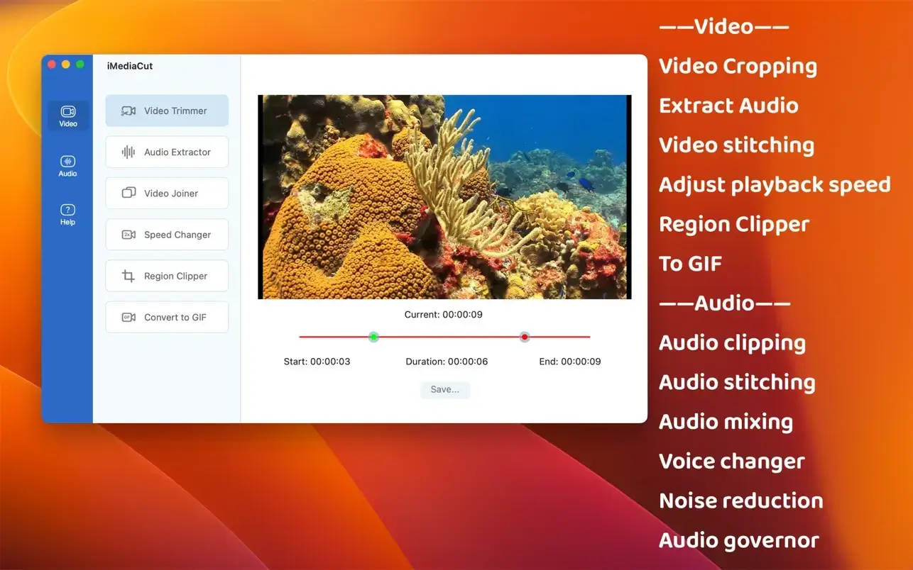 iMediaCut-Easy Video Trimming screenshot 1